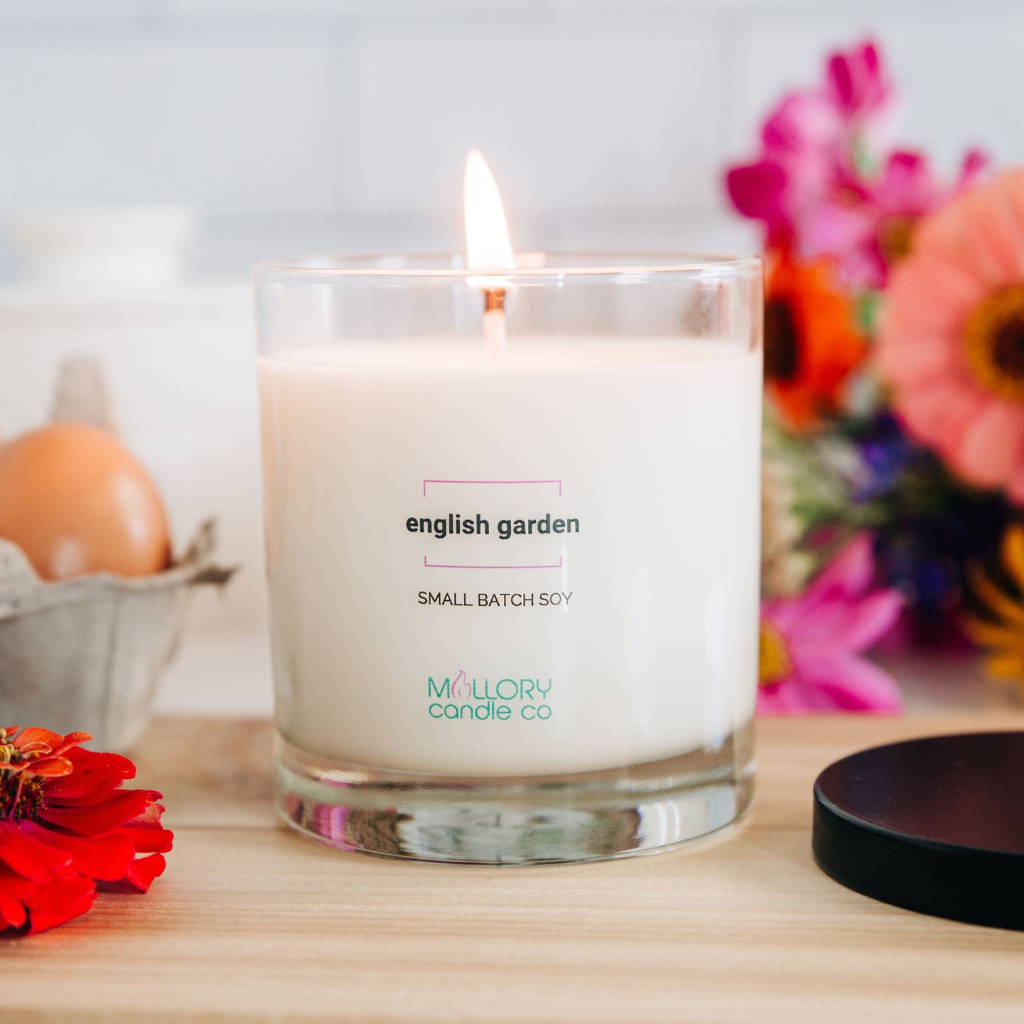English Garden Candle, Jar