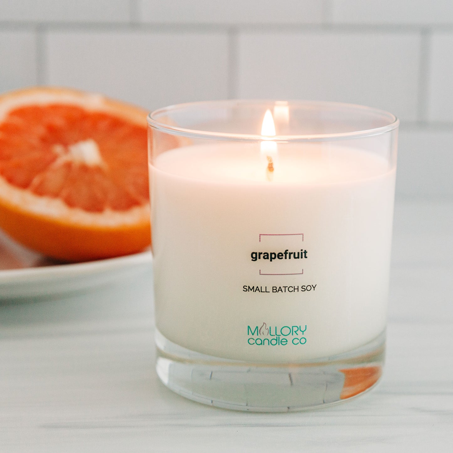 Grapefruit Candle, Jar