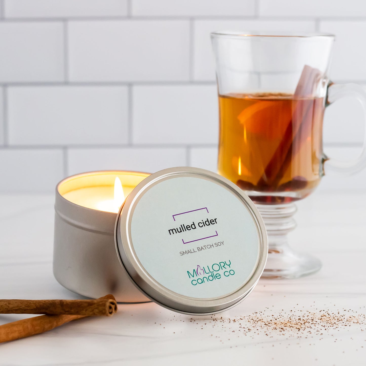 Mulled Cider Candle, Large Tin