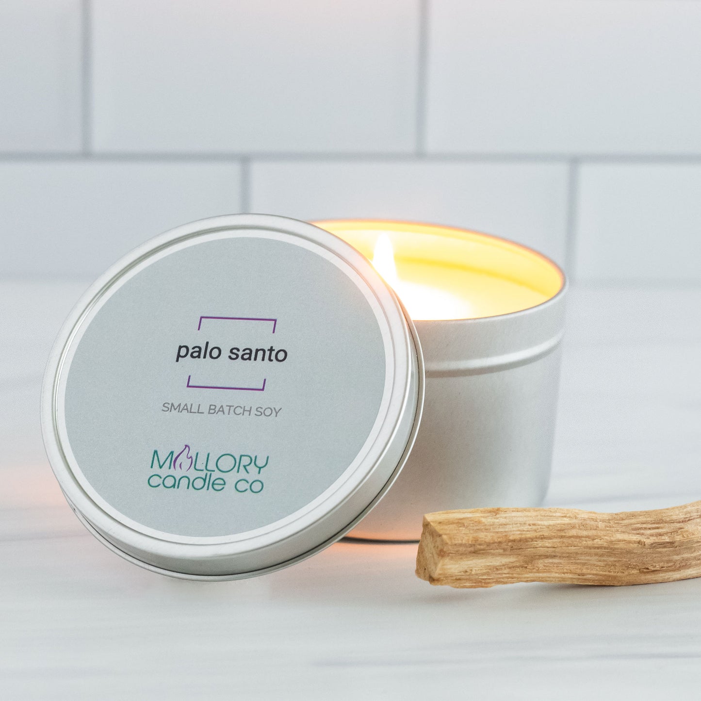 Palo Santo Candle, Sample