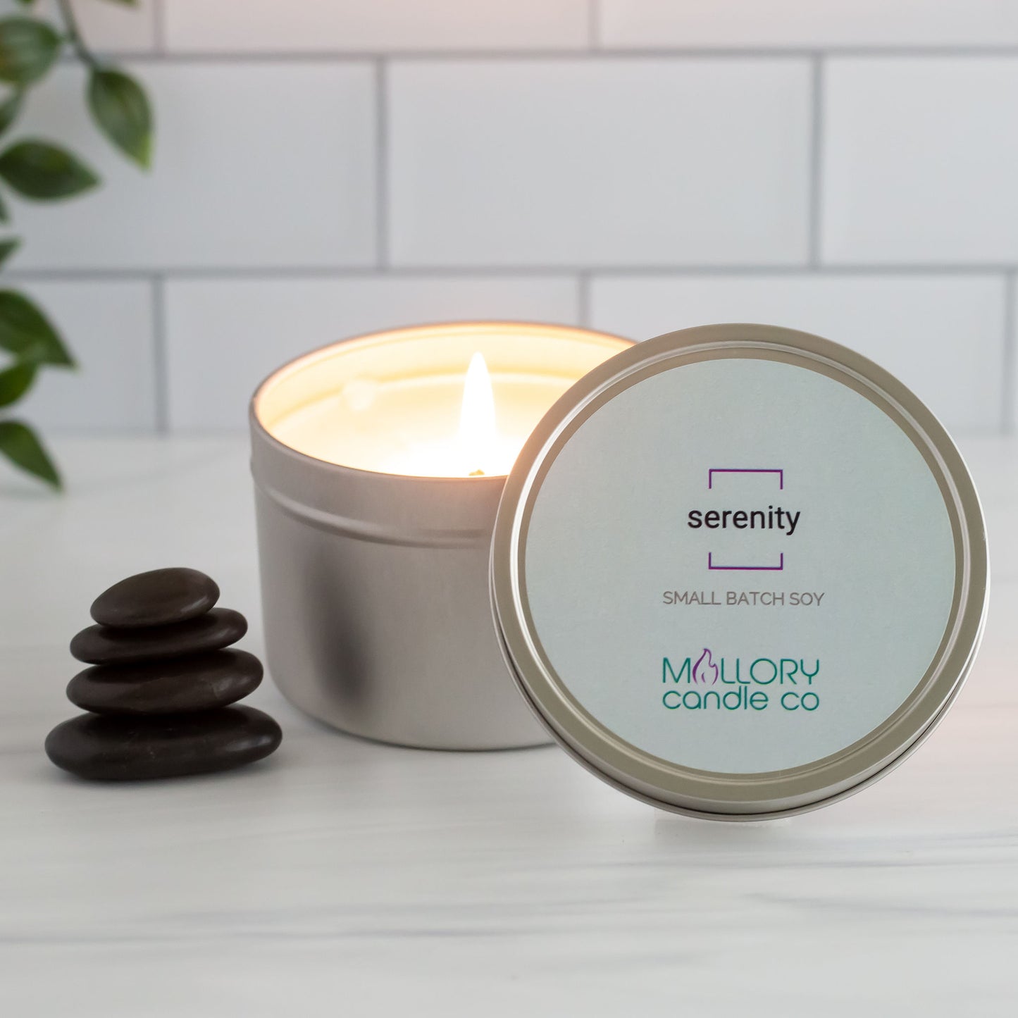 Serenity Candle, Large Tin