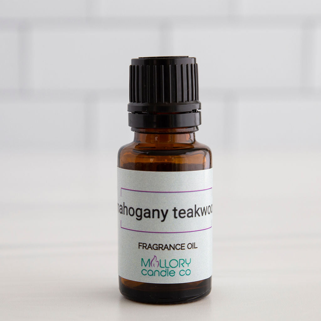 Mahogany Teakwood Fragrance Oil - A fabulous blend of mahogany