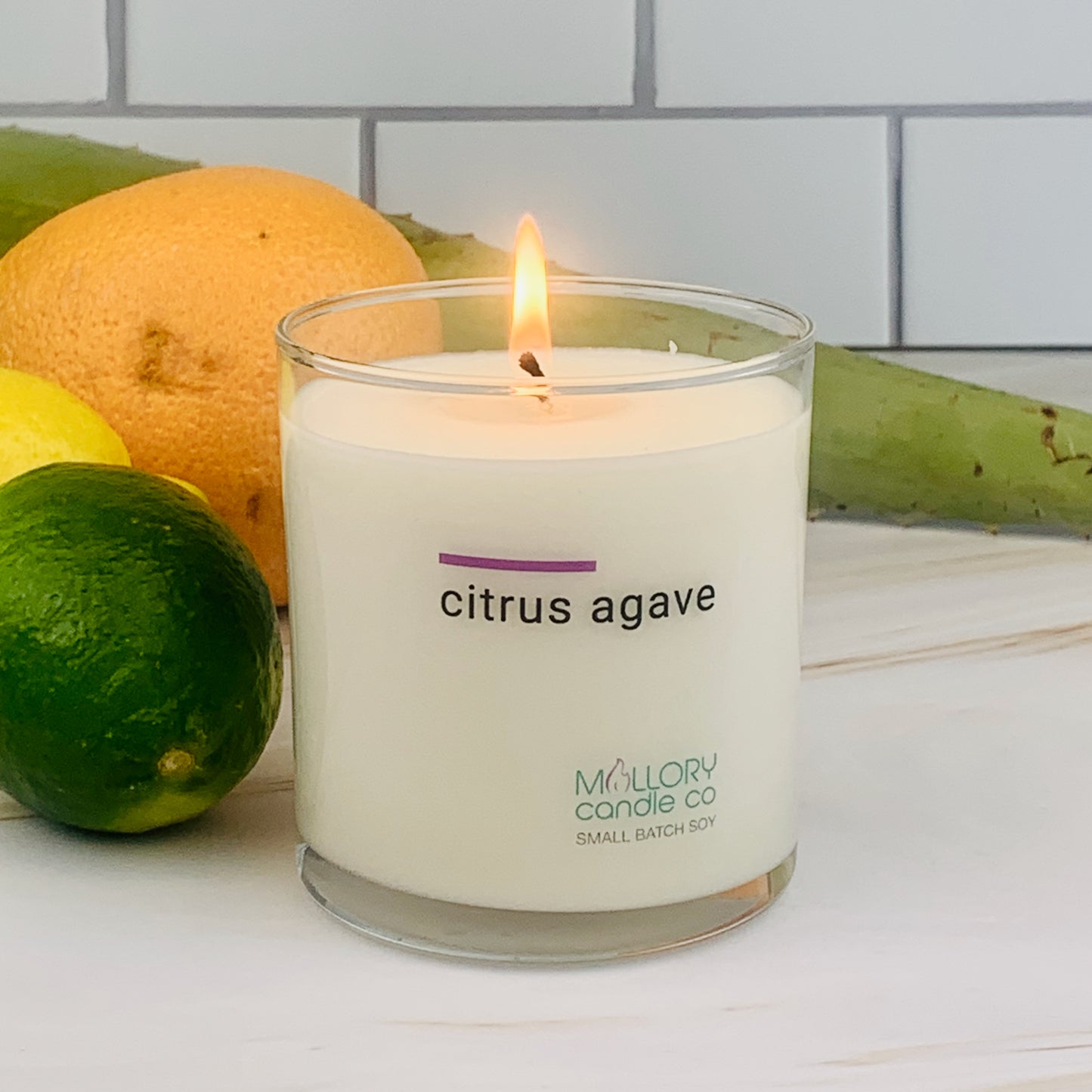 Citrus Agave Candle, Jar