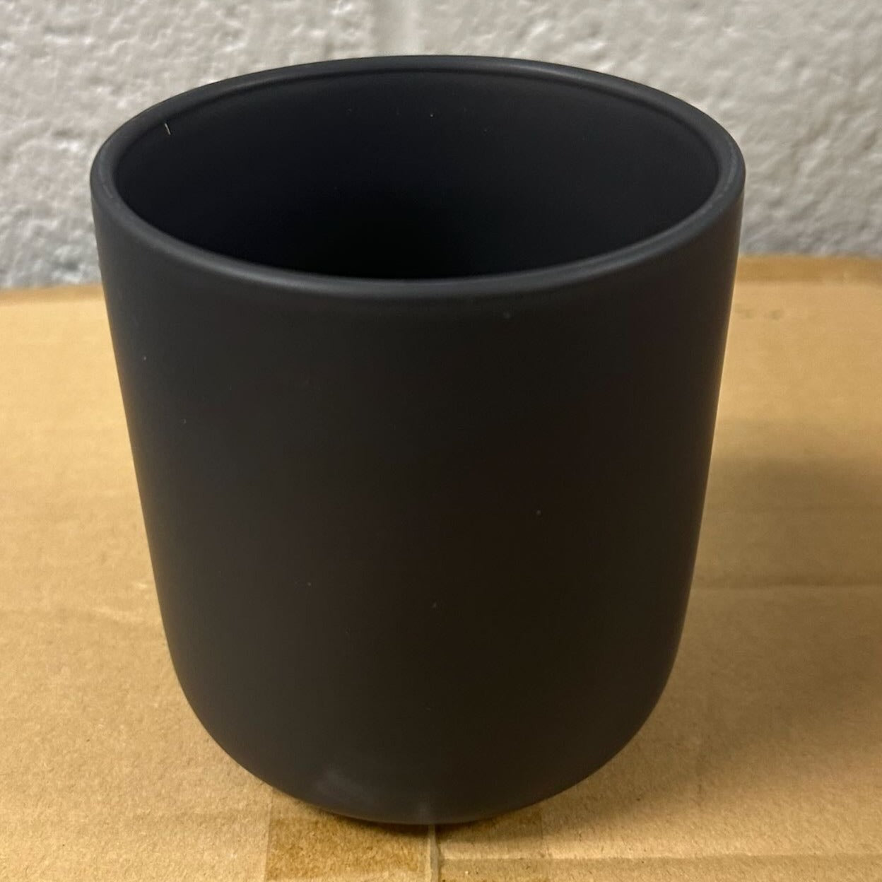 Black Nordic Ceramic Tumbler, 13oz, Black - 58 qty