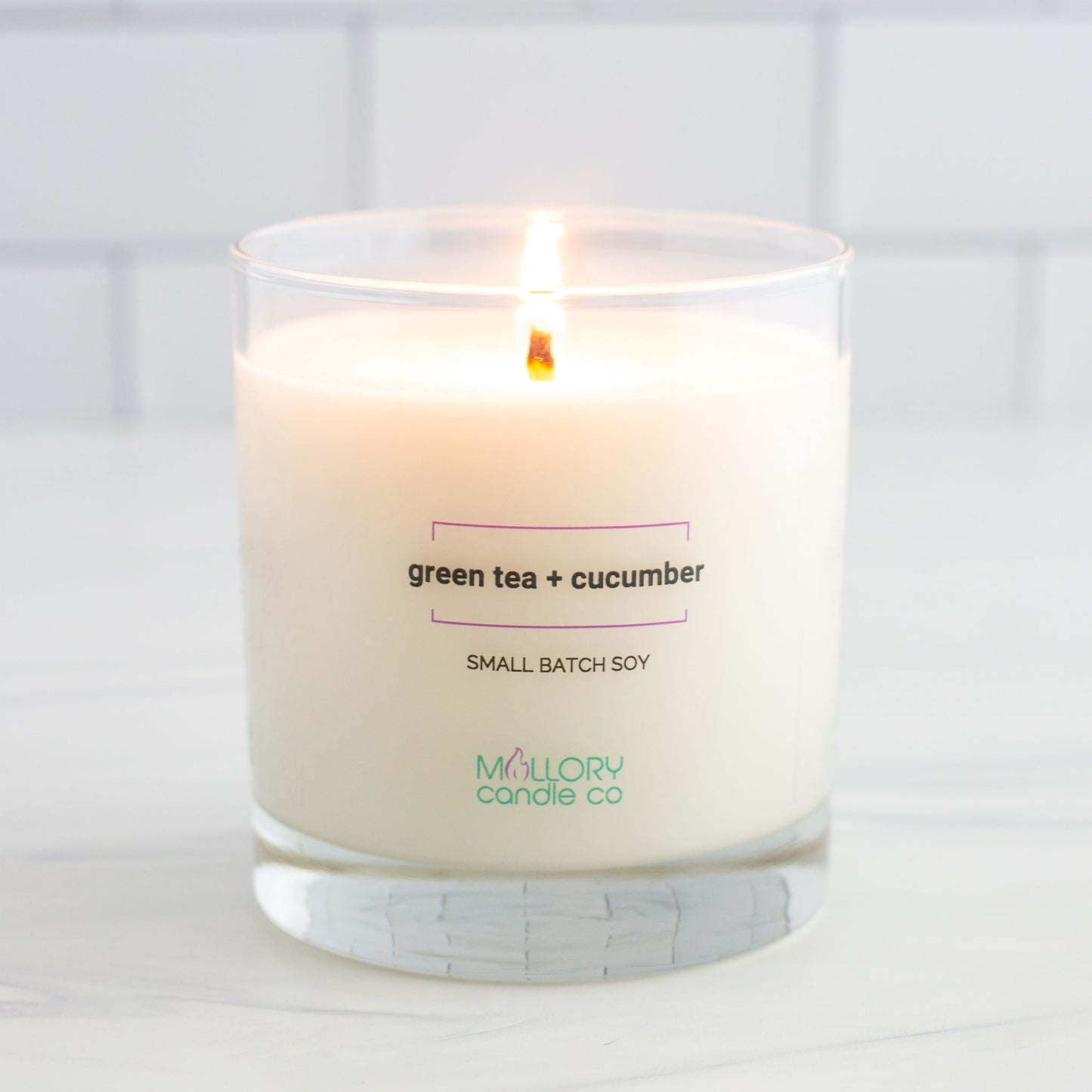 Green Tea Cucumber Candle