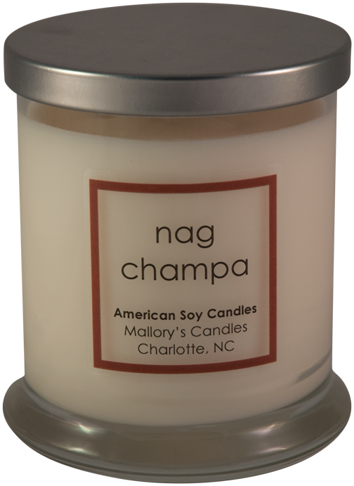 Mallory Candle Co Nag Champa Natural Soy Candle